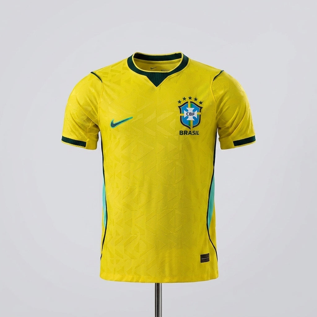 Brazil Home Jersey – Yellow