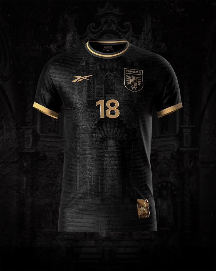 Algeria Away Jersey – Black & Gold