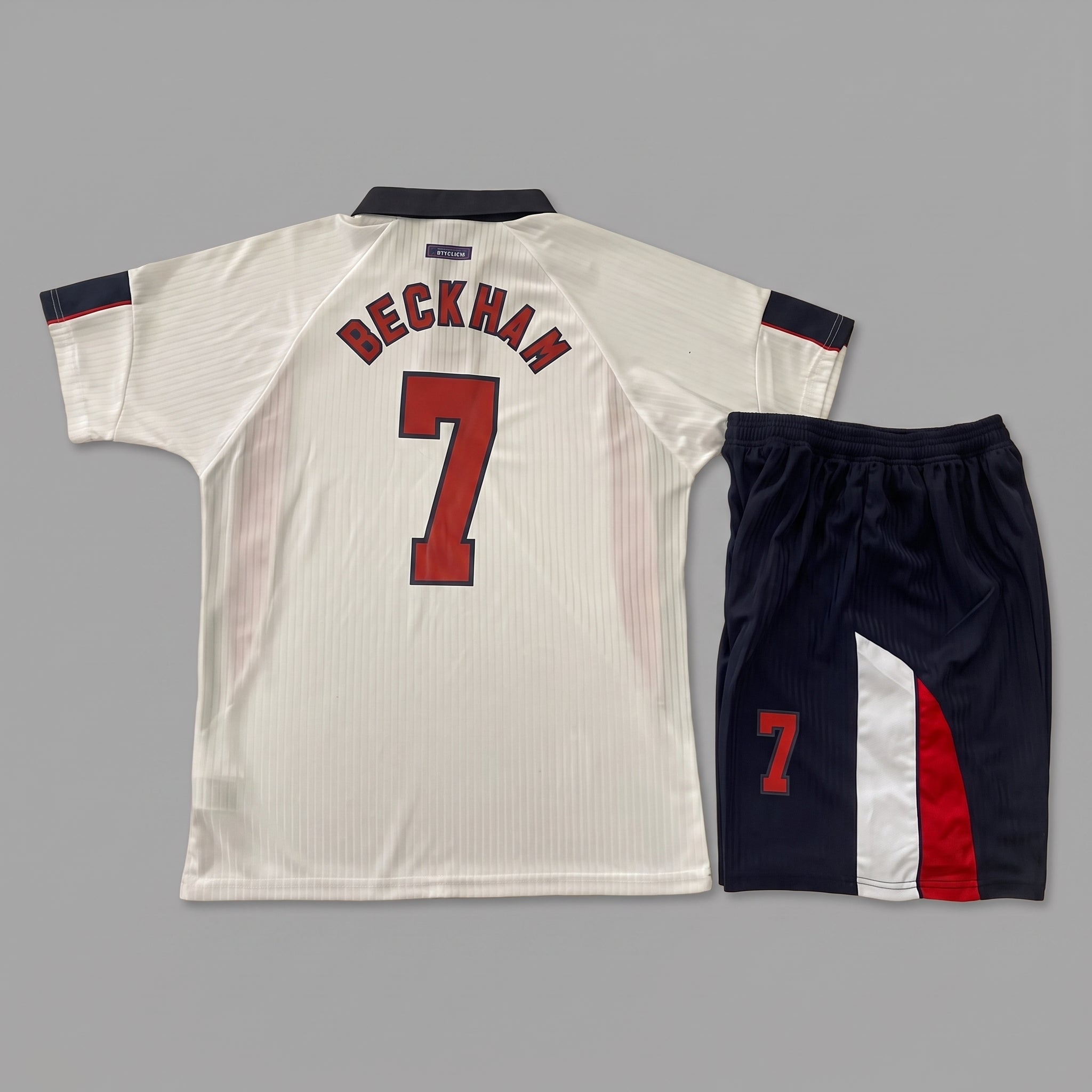 England 1998 Home Football Shirt – Beckham 7