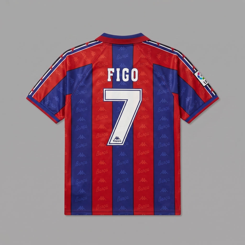 FC Barcelona 1995/96 Home Jersey – Figo #7