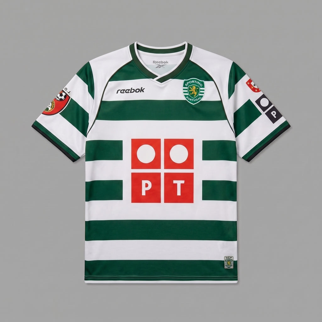 Sporting CP 2002/03 Home Shirt – Ronaldo 28