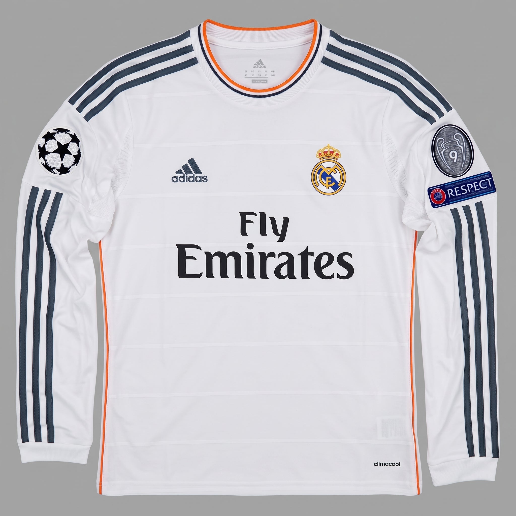Real Madrid 2013/14 Home Long Sleeve Jersey – Ronaldo #7