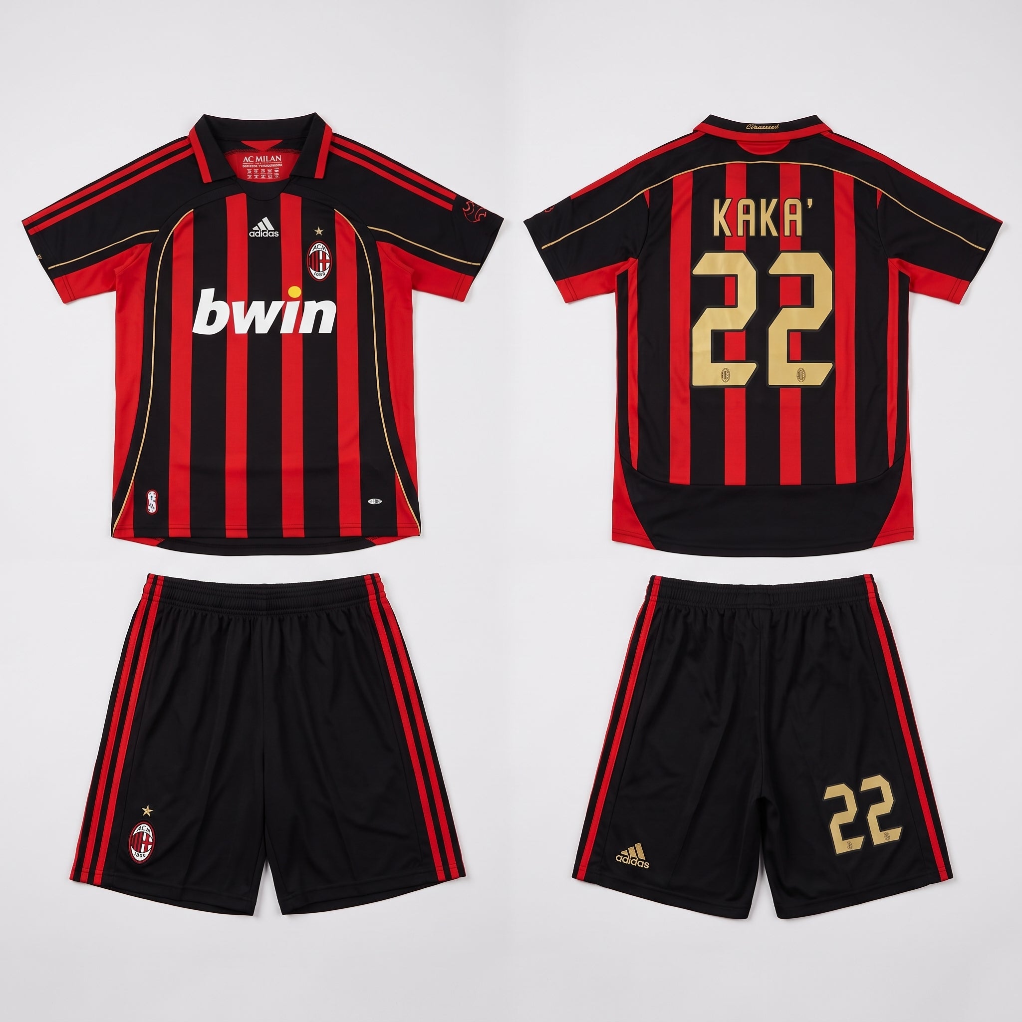 AC Milan 2006/07 Home Kit – Kaká #22