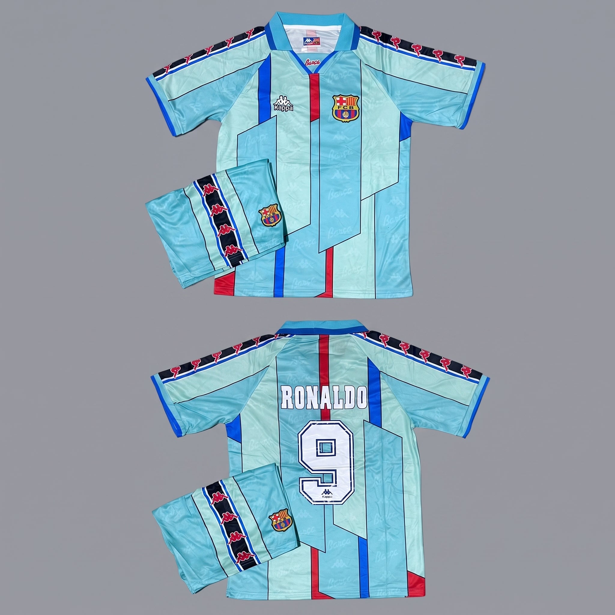 FC Barcelona 1996/97 Away Kit – Ronaldo #9