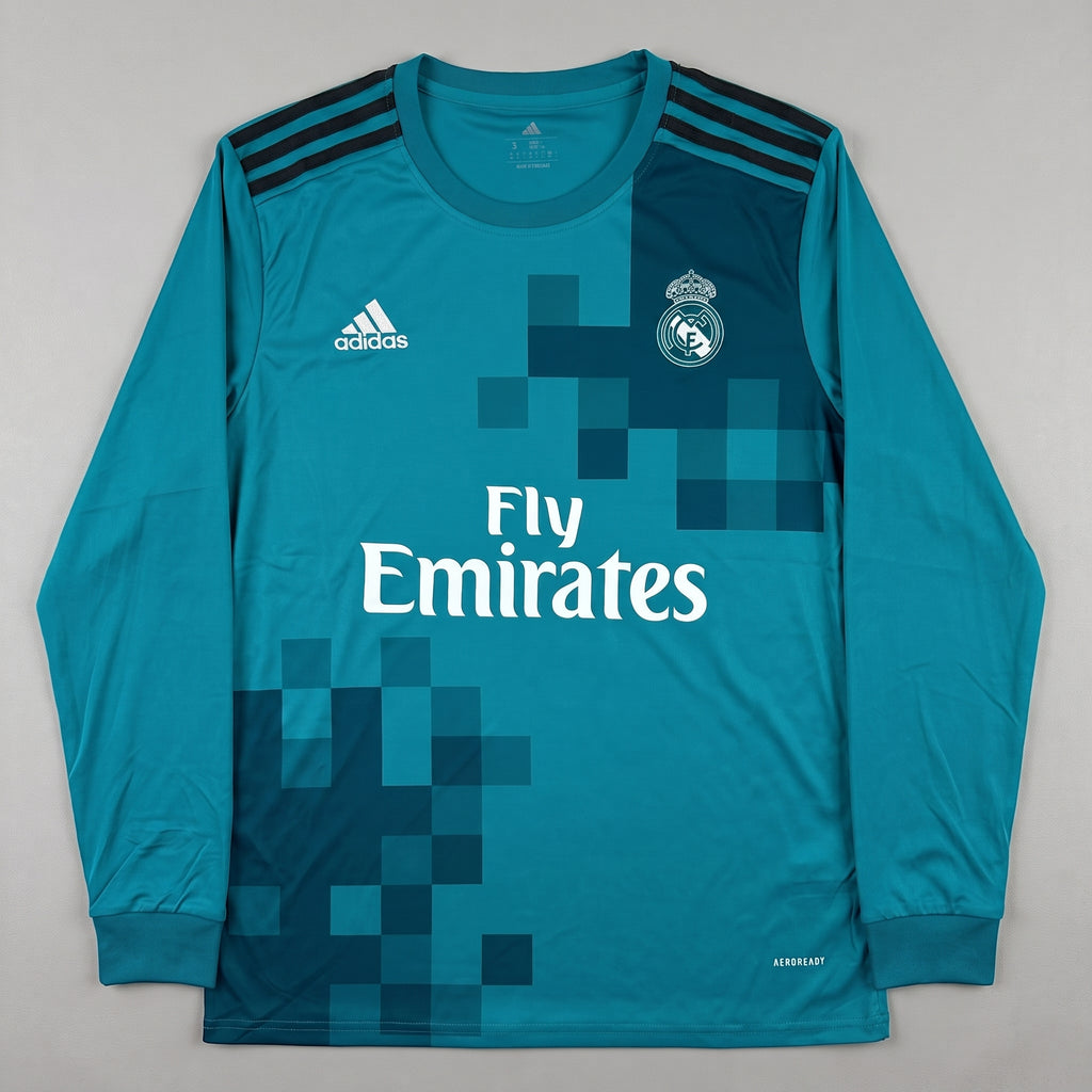 Real Madrid 2017/18 Third Long Sleeve Jersey – Ronaldo #7