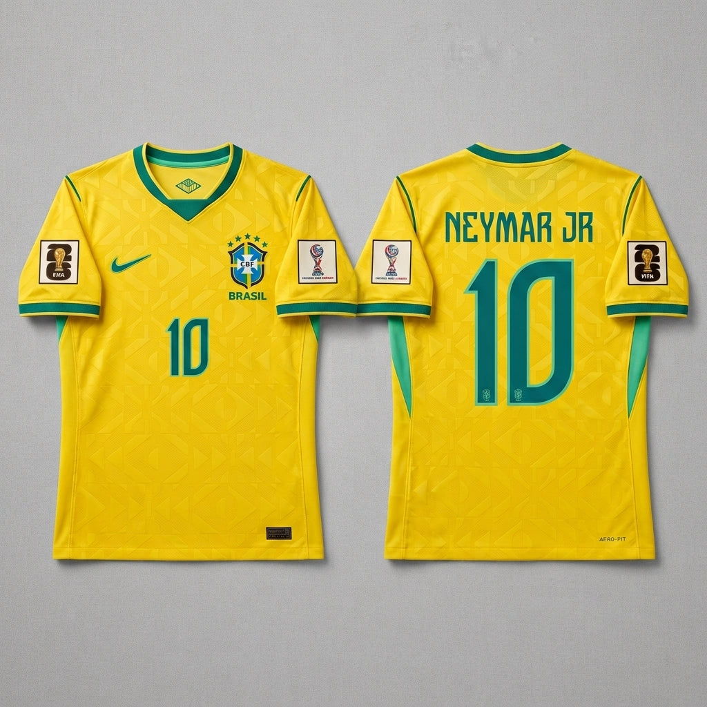 Brazil Away Jersey – #10 Neymar Jr